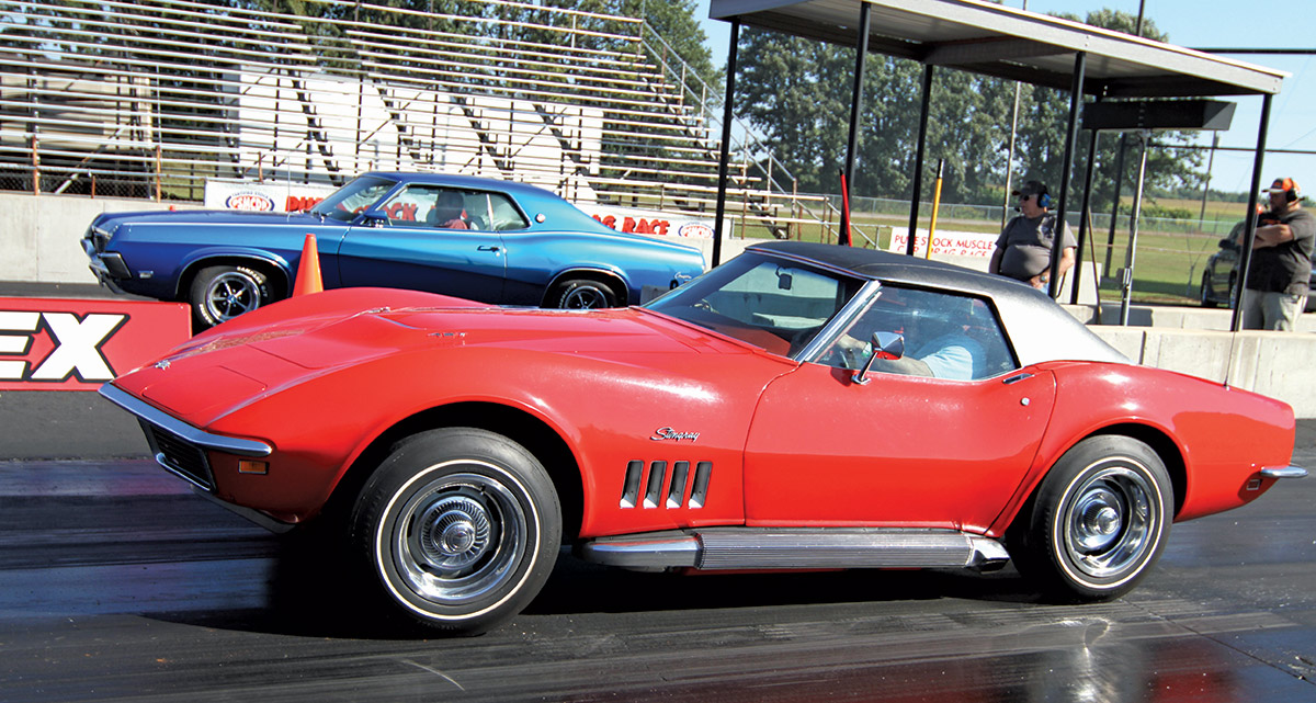 Ferland Elliott's '69 Red Corvette