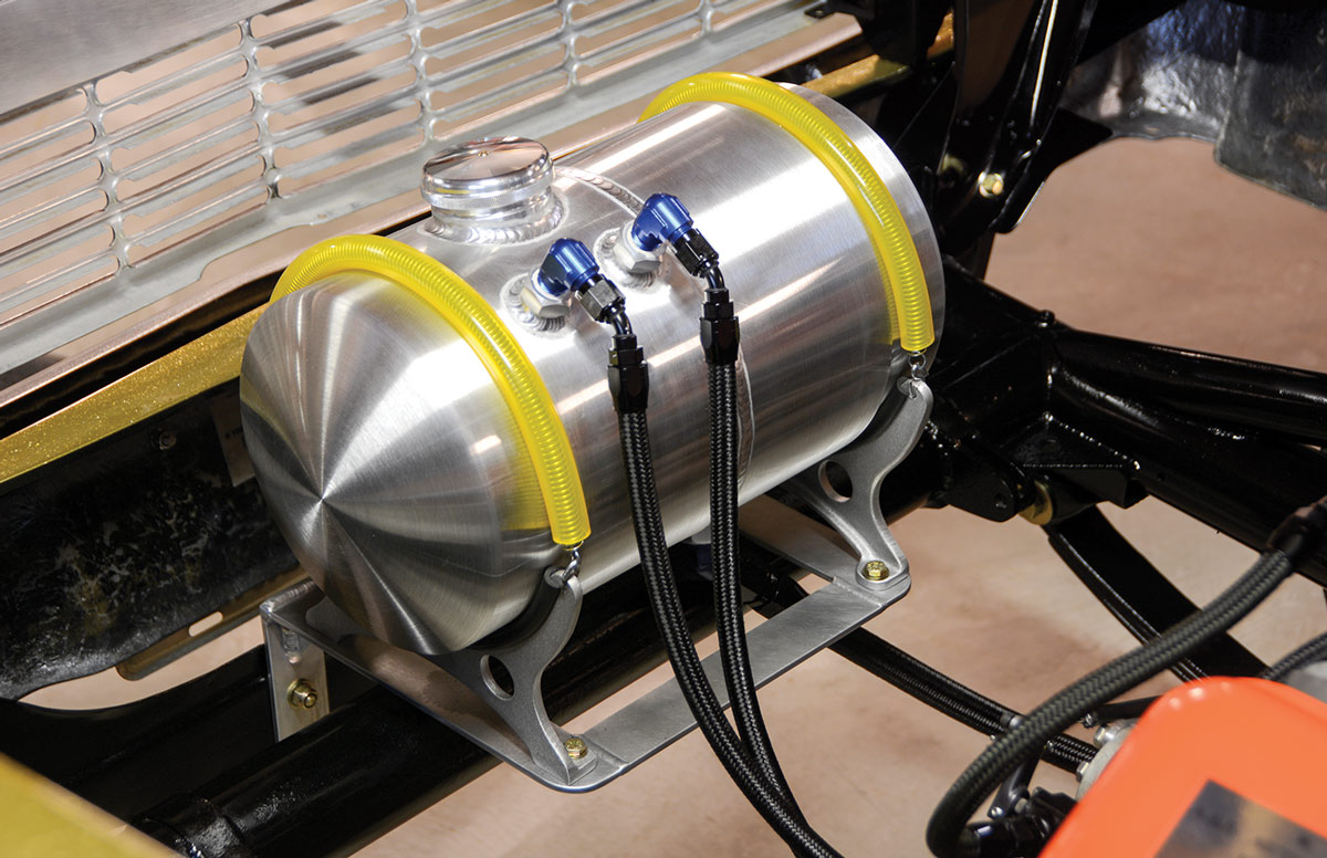 the gold ’65 Chevelle 300's gasser