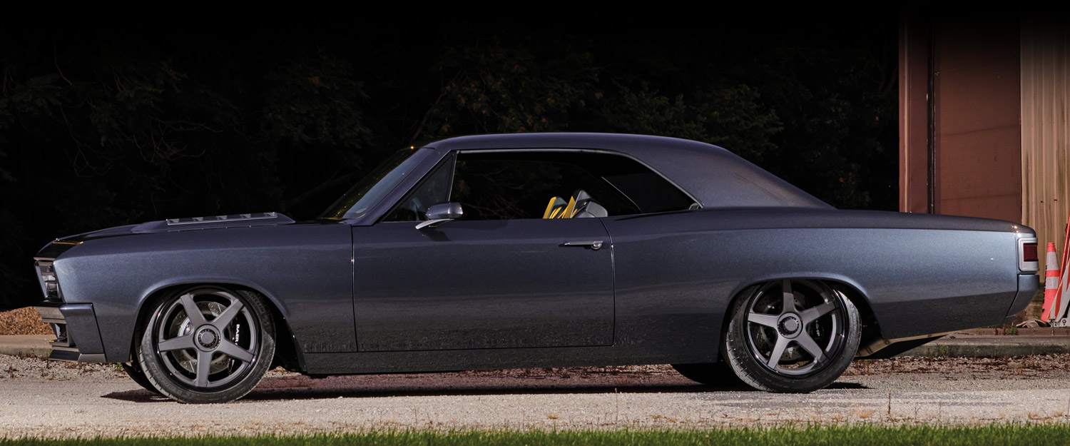 drivers side of a ’67 Chevelle