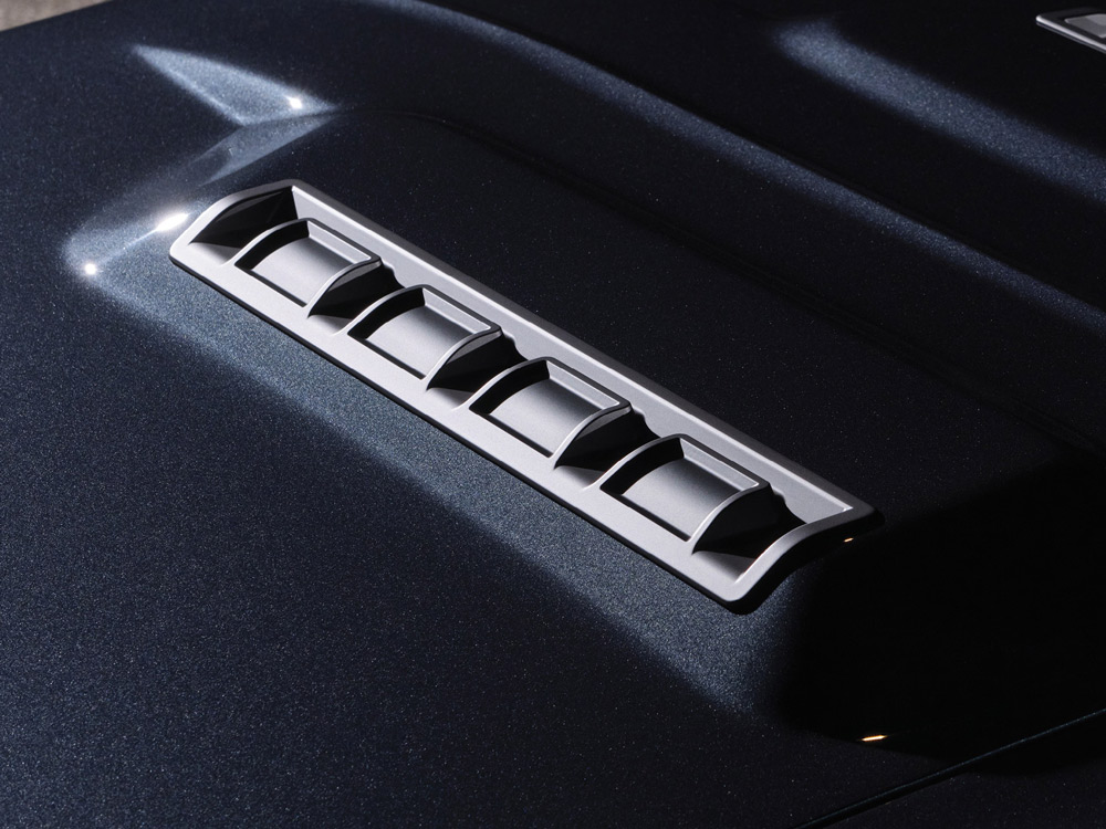 close up of buttons in a ’67 Chevelle