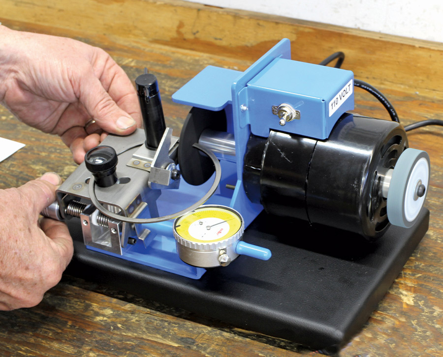 Setting endgaps on rings can take a lot of time. If you don’t build a lot of engines, those inexpensive manual ring grinders are perfectly fine. We bought one of Summit’s new electric ring grinders that really save a lot of time working on the top and second 1/16-inch rings.