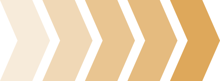 brown arrows facing the right