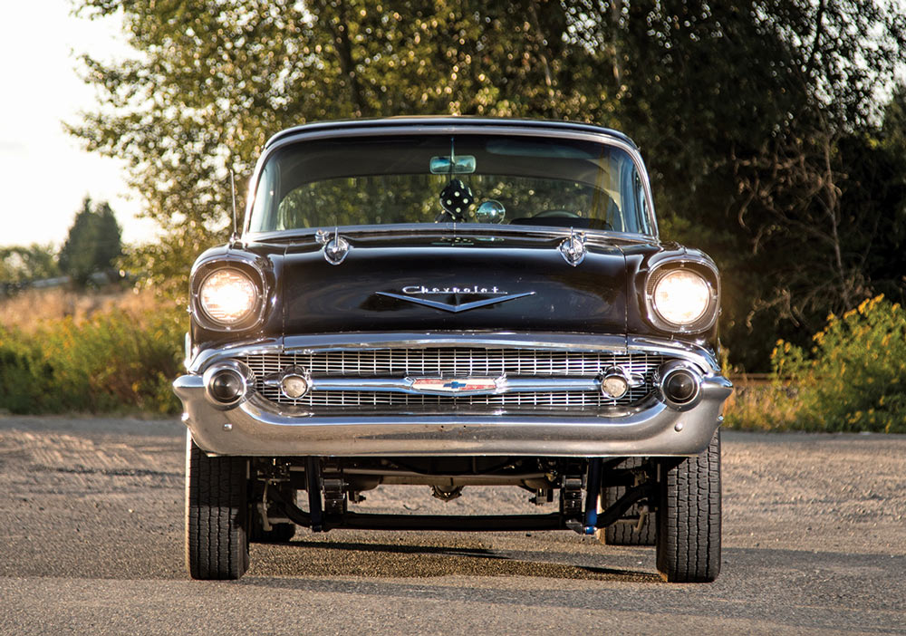 '57 Bel-Air front end