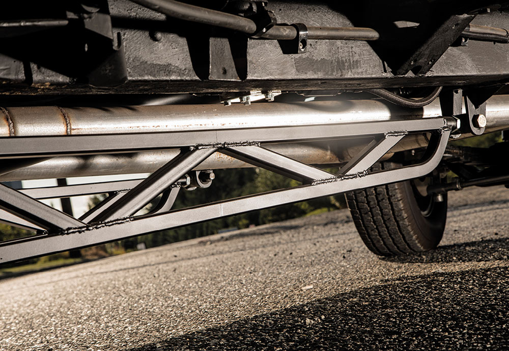 Custom rear ladder bars