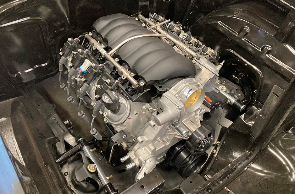 Our LS3 Connect and Cruise powerplant is set in its new home.