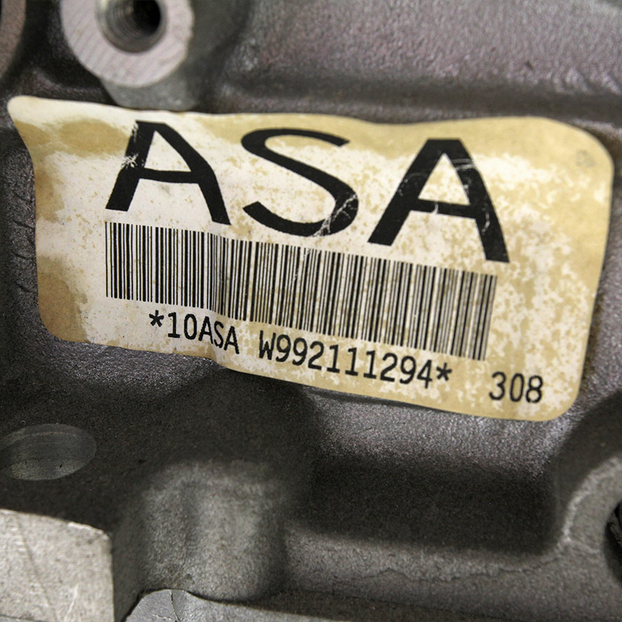 ASA labeling with bar code and serial number