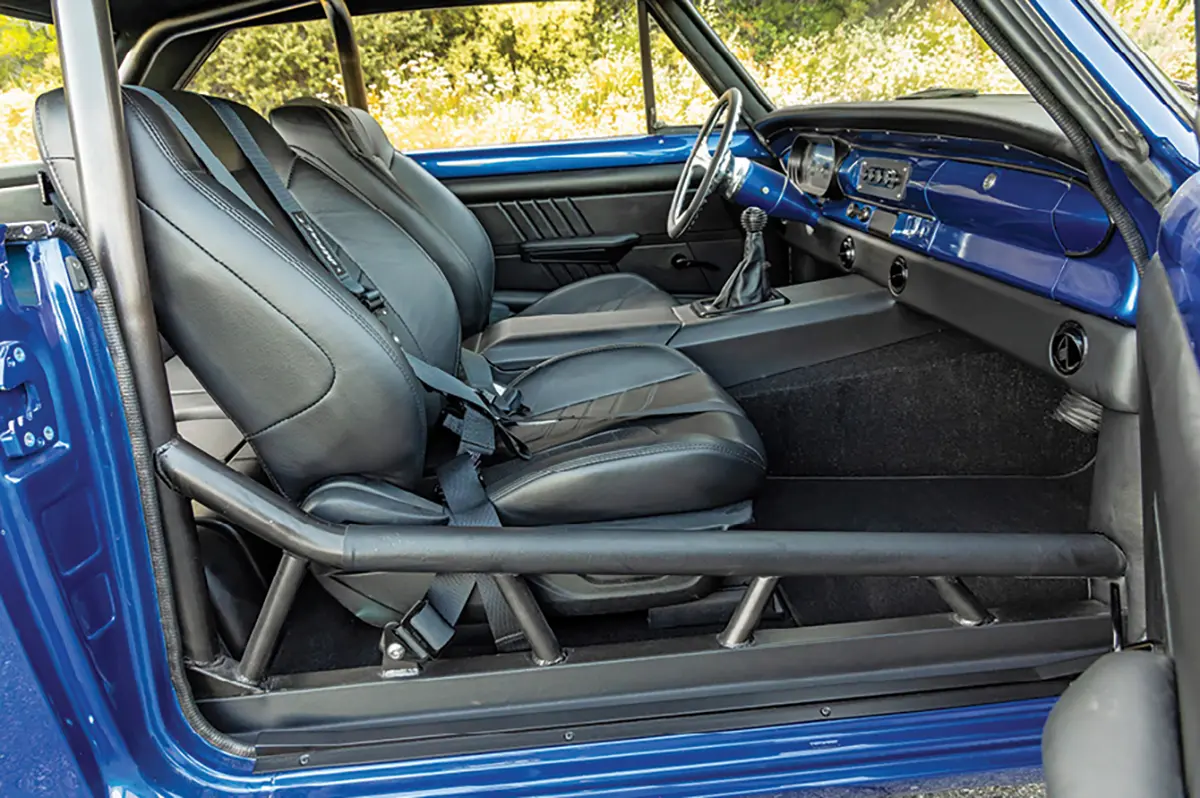view of passenger seat in a '64 Chevy Nova