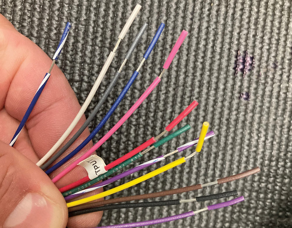 handful of loose wires