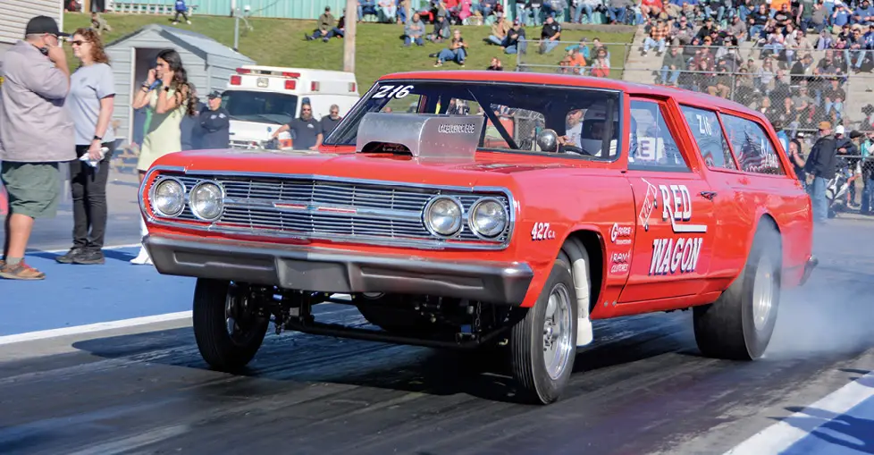bright red gasser