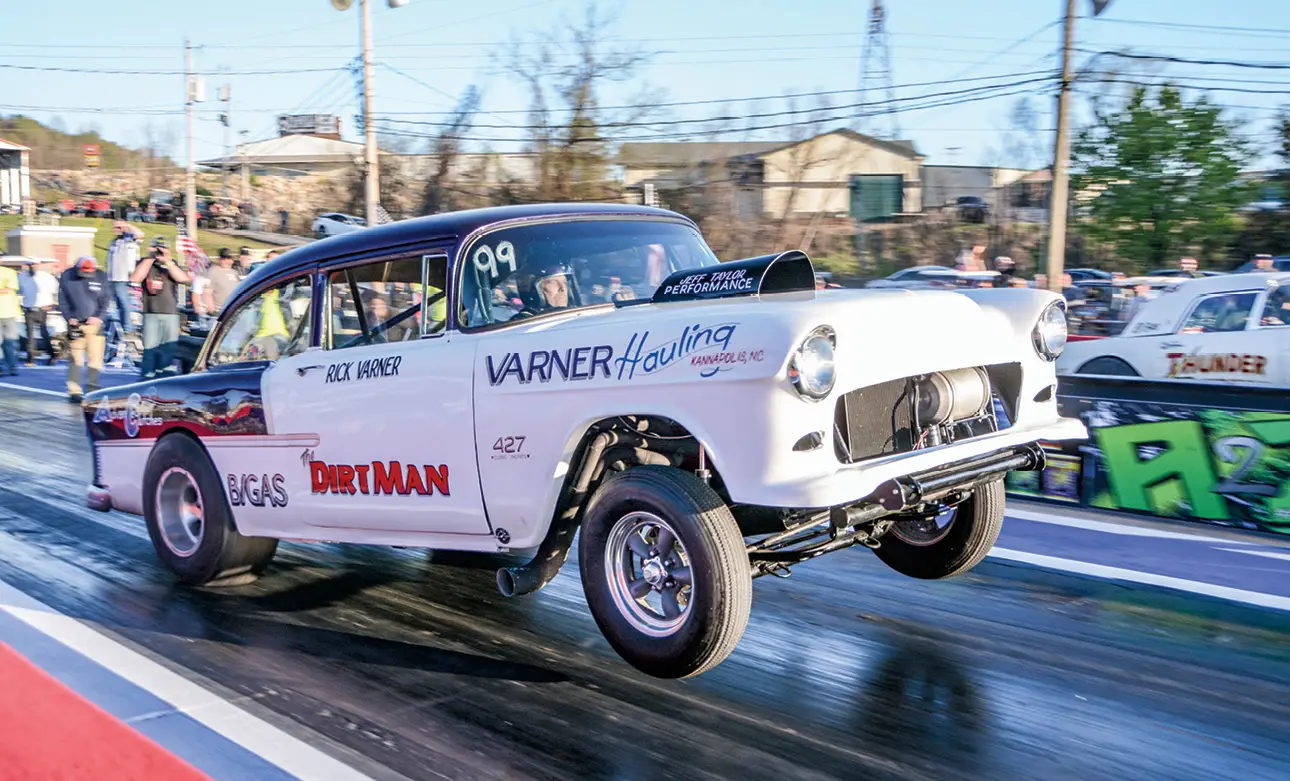 custom wrapped white gasser