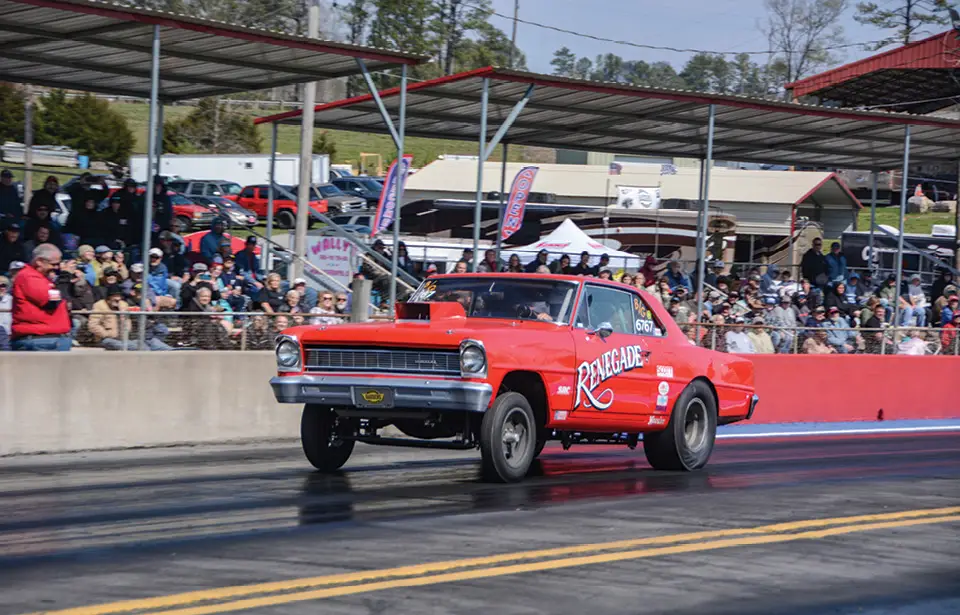bright red gasser