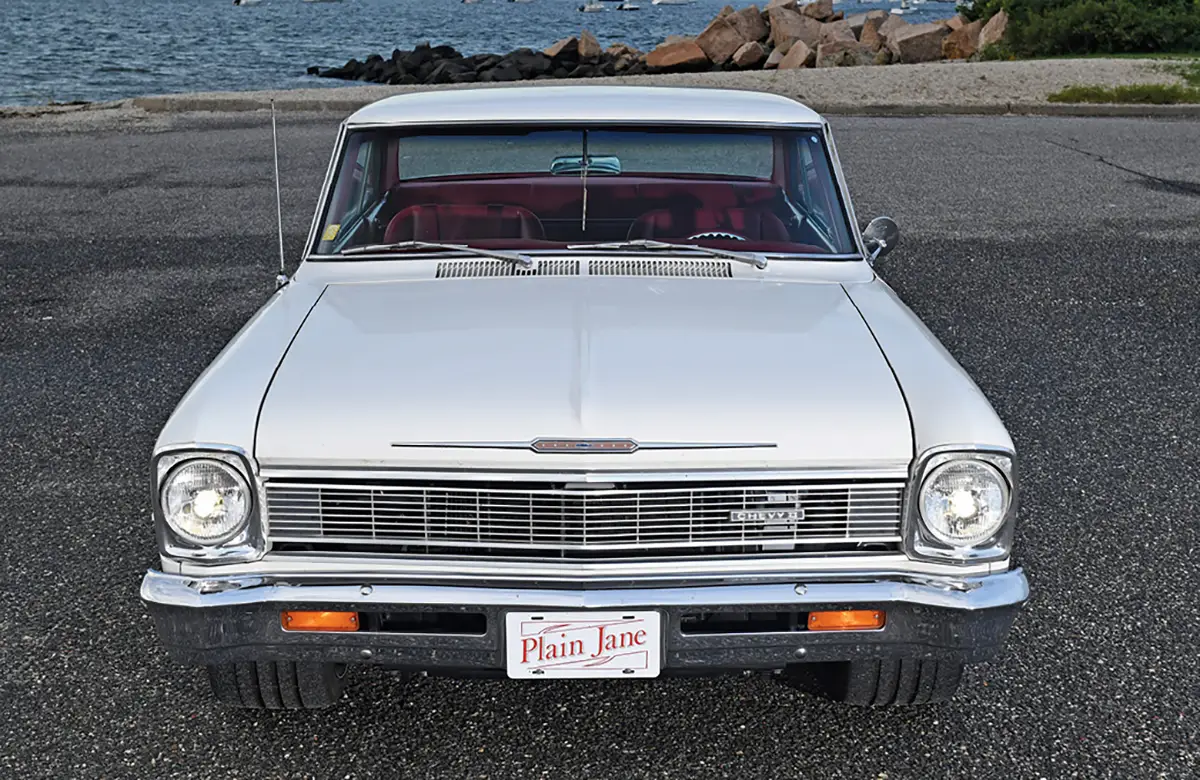 front view of '66 Chevy II