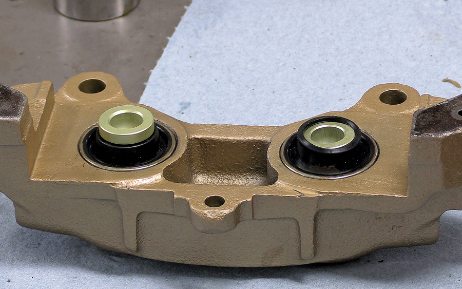 finished boot/piston assembly