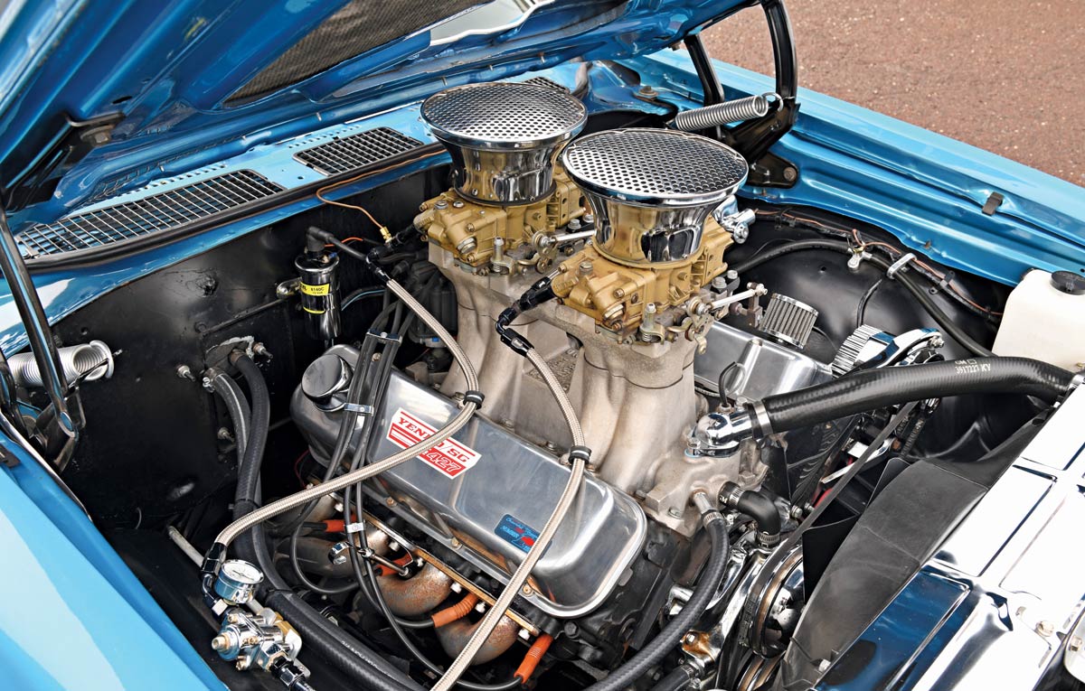 engine of '68 chevelle