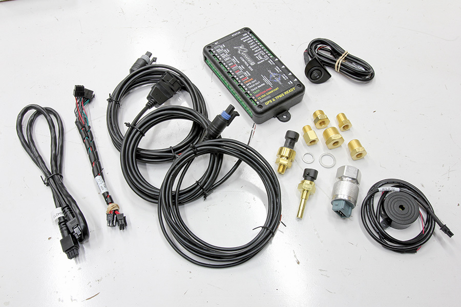 Wiring components and sensors for the 1957 Chevy, including adapters and connectors