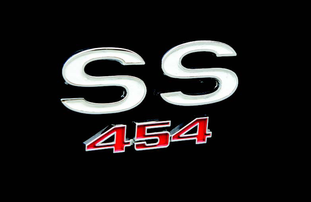 SS 424 Fender Badge 1970 Chevelle