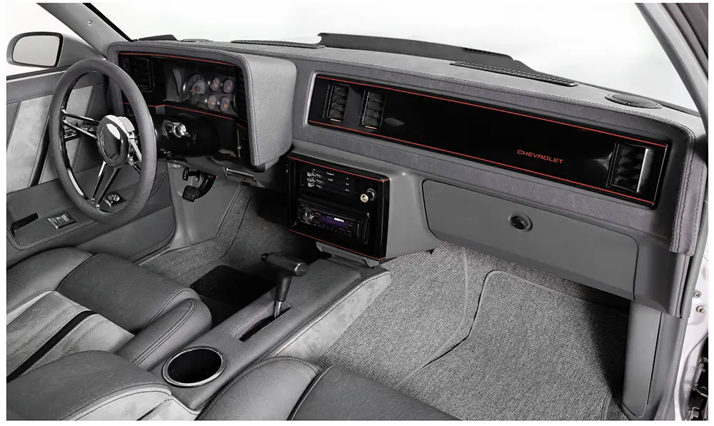 TMI Products complete interior line for the 1986-1987 Chevrolet Monte Carlo