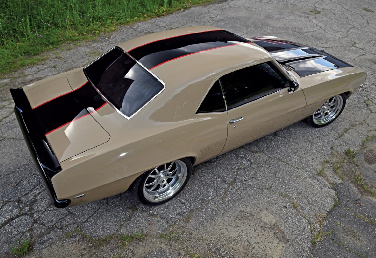 1969 Camaro LS3 engine custom intake CVF front runner system performance setup