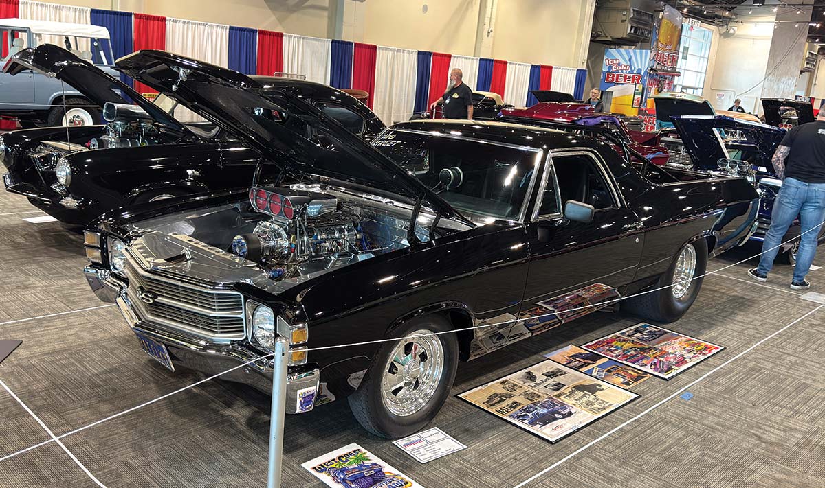 1970 El Camino SS supercharged show car