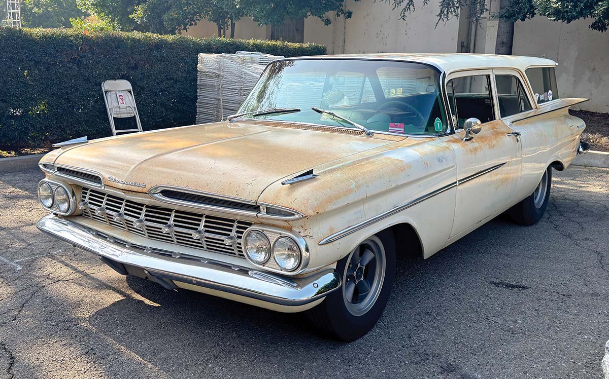1959 Chevy Biscayne wagon patina classic survivor