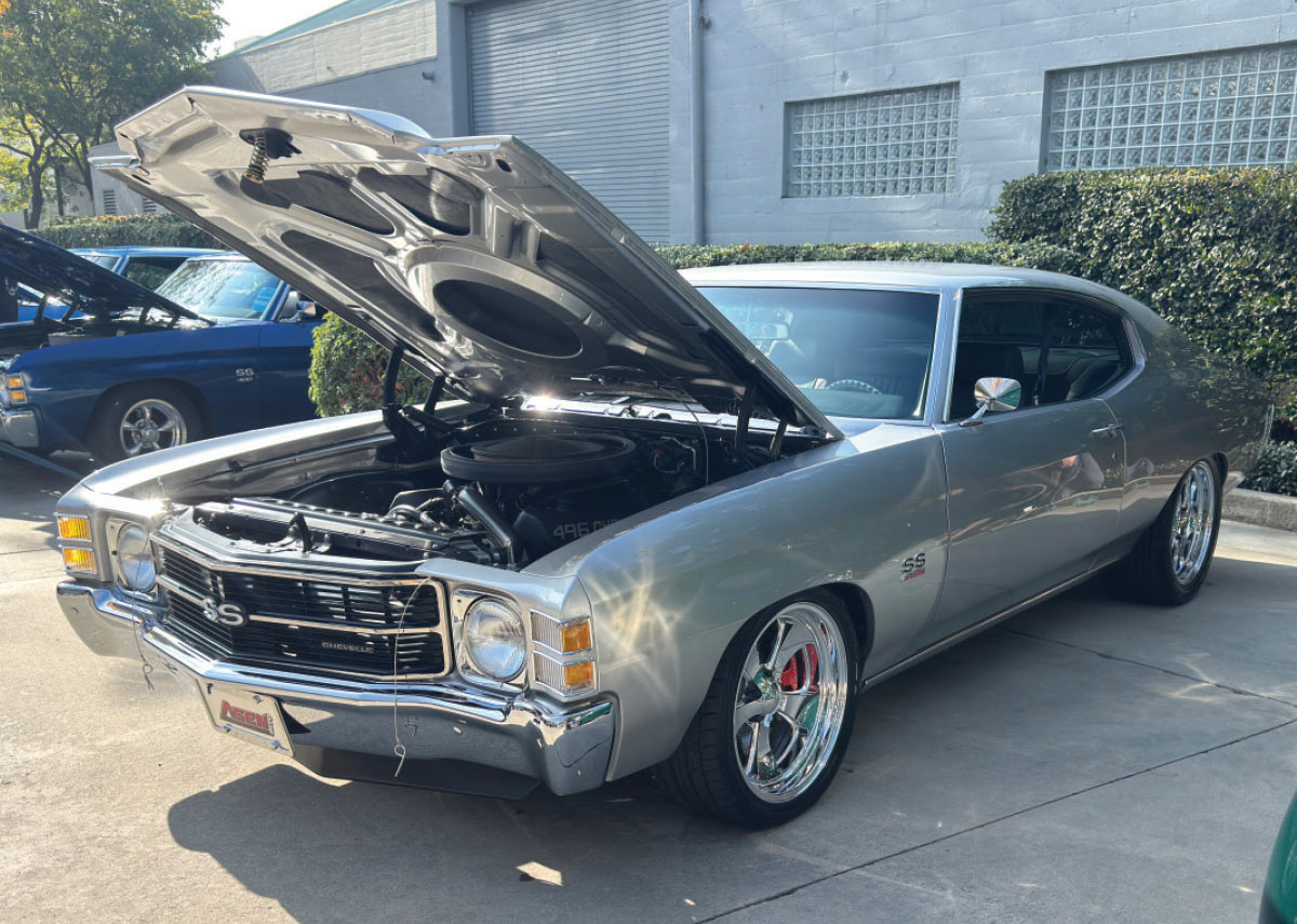 1971 Chevelle SS 496 big-block pro-touring build