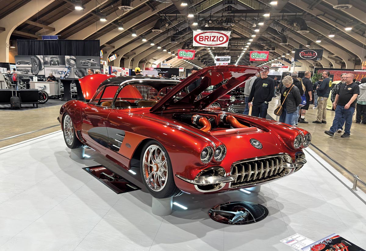 1958 Corvette resto-mod custom show build