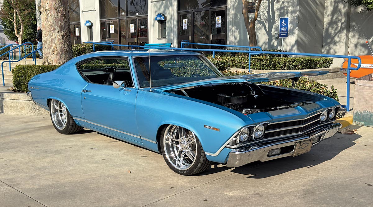 1969 Chevelle SS pro-touring billet wheels show car