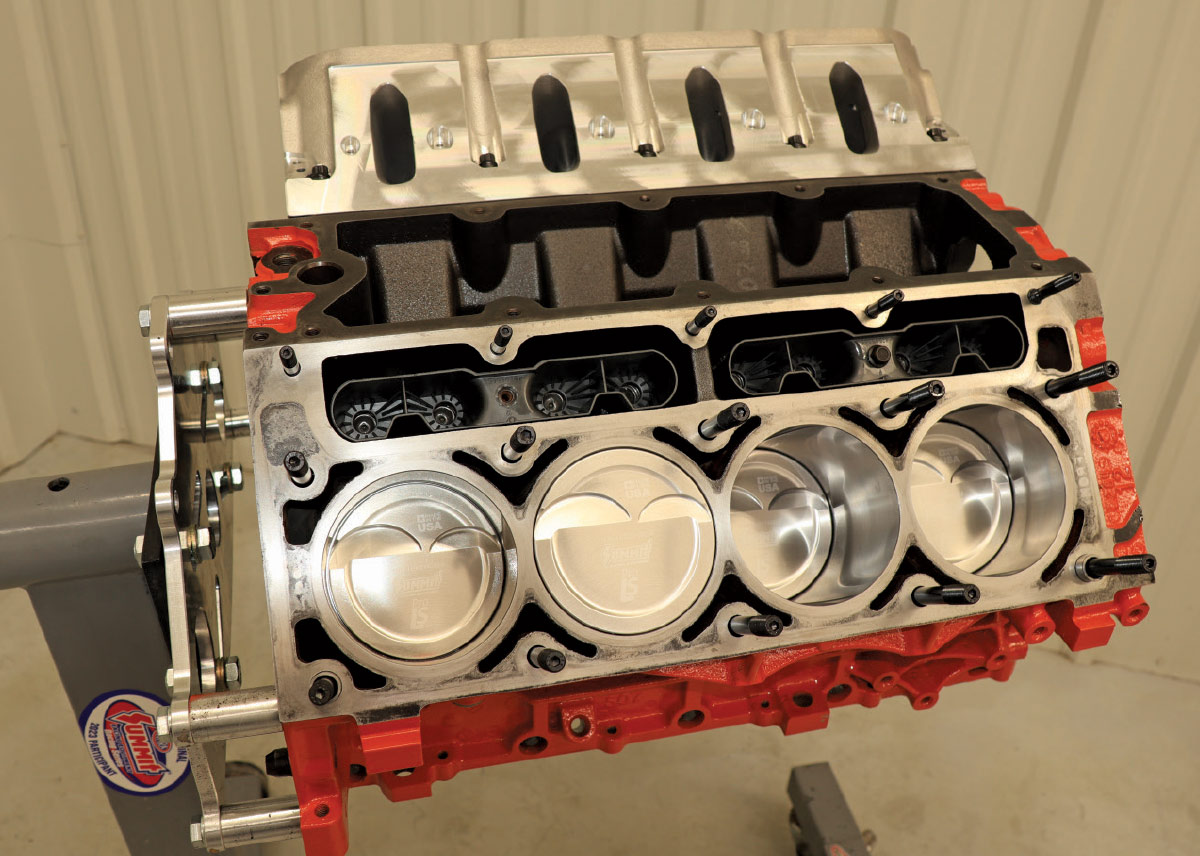 LS engine rotating assembly forged pistons short block assembly