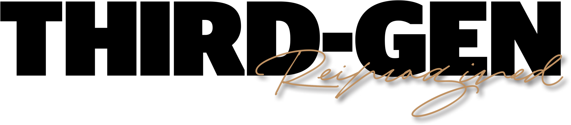 Third-Gen Reimagined typography