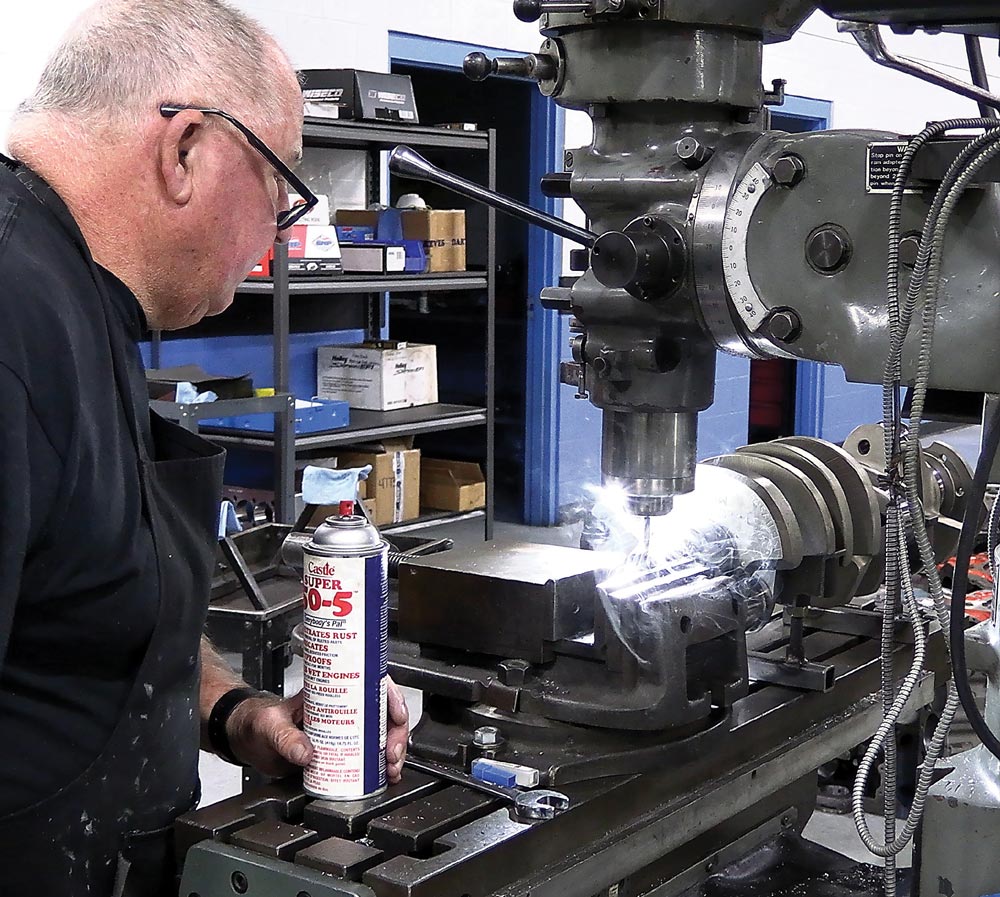Crankshaft machining precision engine balancing high-performance rotating assembly