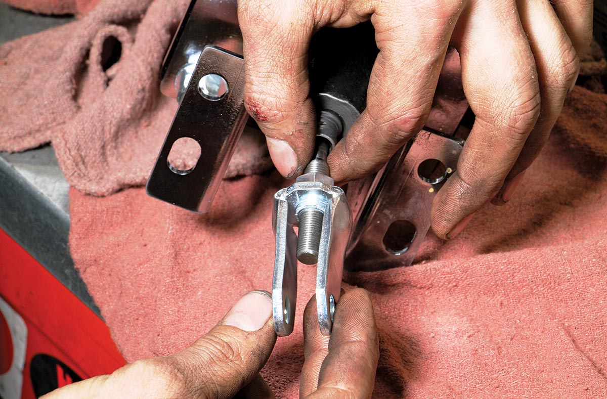Adjusting the pushrod clevis for proper brake pedal fitment