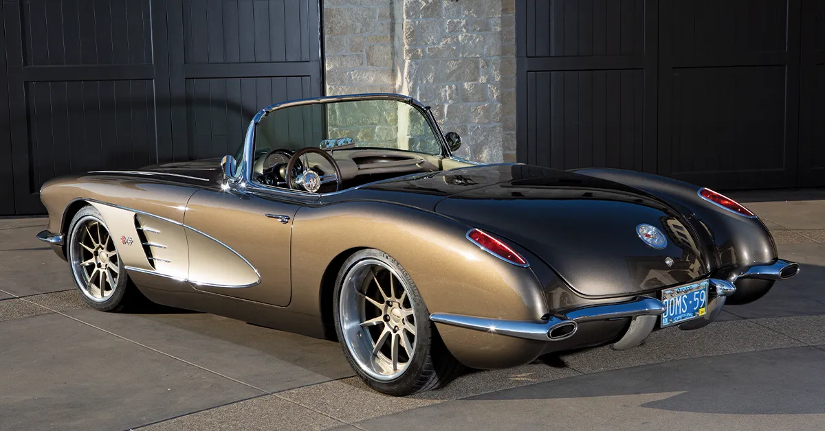 1959 Corvette LS7 engine swap Wilwood brakes