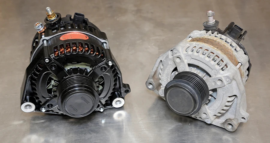 Powermaster vs OEM alternator side-by-side GM 2-pin plug compatibility
