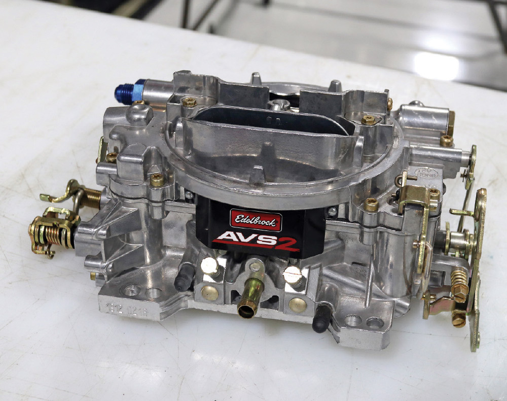 Edelbrock AVS2 carburetor with mechanical secondary for streetstrip small block builds