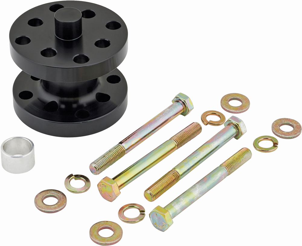 Fan spacer kit with bolts washers – adjust fan depth for optimal radiator clearance