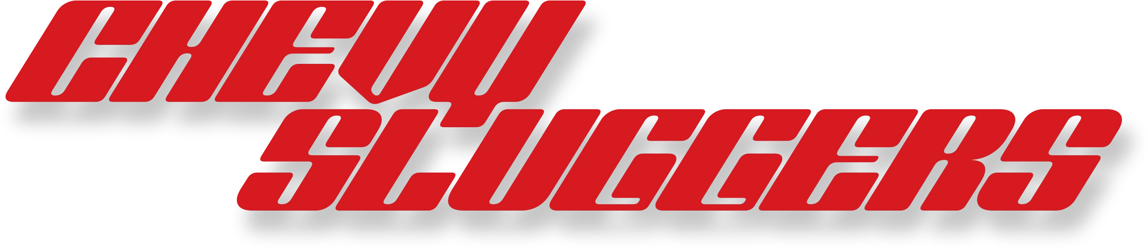 Chevy Sluggers typography