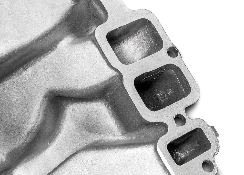 intake runner openings after cleaning