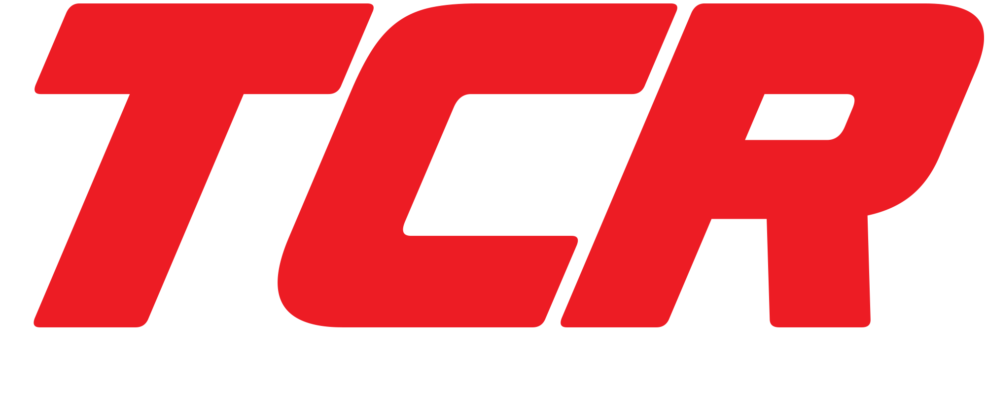 TCR NUMBER THREE custom digital stylized typographic title