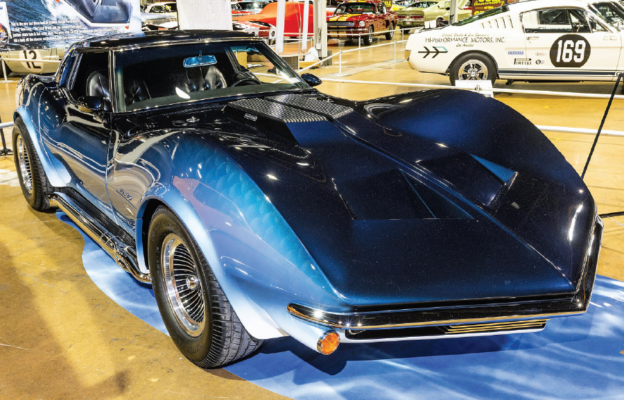 2025 mcacn: restored blue car