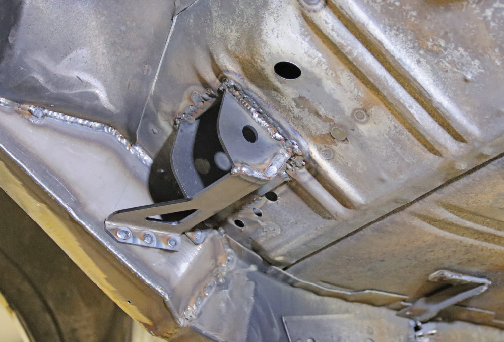 custom-welded structural reinforcement brace