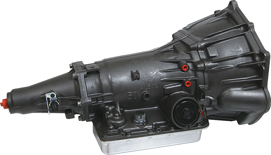 A remanufactured Summit Racing automatic transmission casing for a reliable street-driven vehicle.