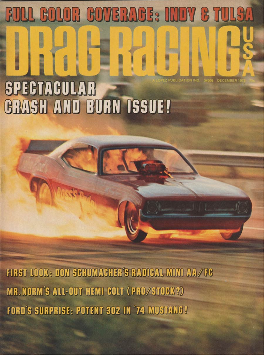 Drag Racing USA Spectacular Crash And Burn Issue!